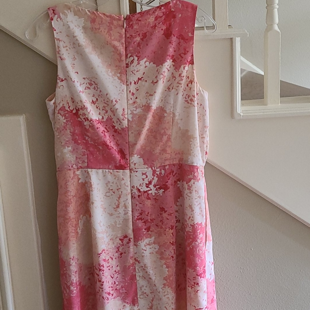 Beautiful pink/creme/peach Loft dress in excellent condition! - Picture 5 of 15